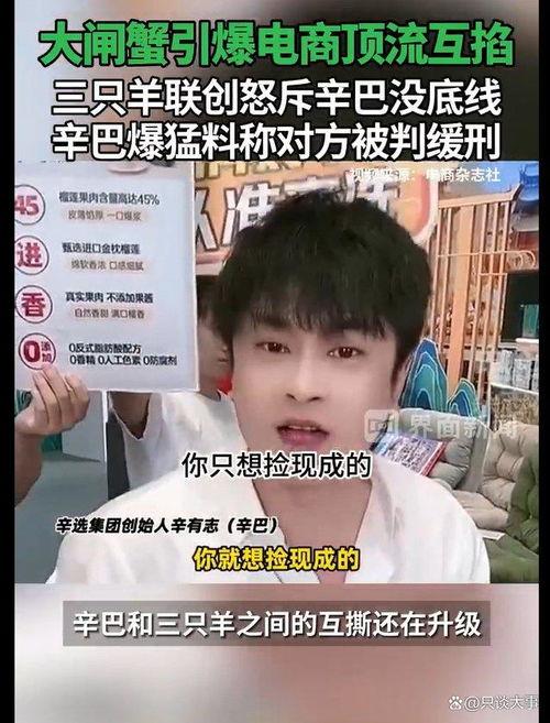 辛巴爆料三只羊最新视频,三只羊最新视频背后的惊人真相